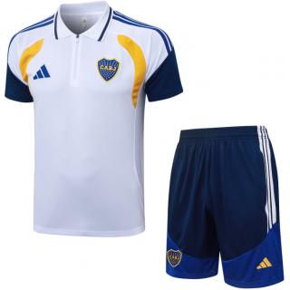 Polo + pantalones cortos Boca Juniors 2026/27-Blanco